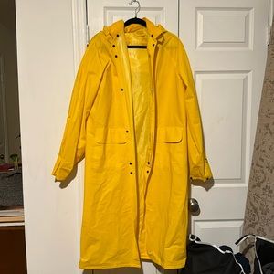 CLC yellow raincoat fisherman’s jacket M